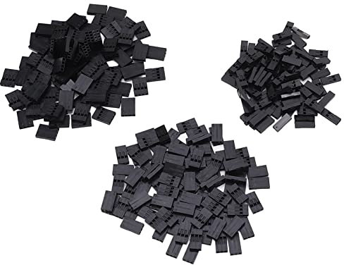 Connettore a Filo Jumper in Rame Placcato 100 Pezzi, 2 3 3 Pin 2,54 Mm, Un'eccellente Durata con Materiale in Rame Placcato in Stagno, Rapidamente Installare con