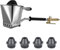 Lot de 4 pistolets de nettoyage à jet - 3,5 l - Pistolet de pulvérisation de ciment pneumatique - Pour mortier de joints, pistolet à ciment, machine de nettoyage - Outil de peinture pour murs et