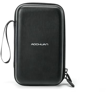 AOCHUAN Estuche rígido portátil B30 para cámara, Lente y estabilizador de 3 Ejes, Bolsa de Almacenamiento Protectora de EVA con Correa de Mano, Inserto de Espuma y Bolsillo de Malla con Cremallera
