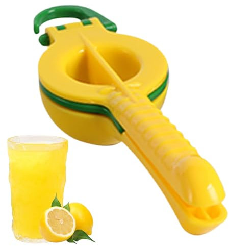 Presse-Citron - Presse-Citron Manuel | Extracteur de Légumes Portable avec Poignée Ergonomique pour Cuisine Familiale Petit-Déjeuner Camping Préparation Aliments Bébé et Restaurant