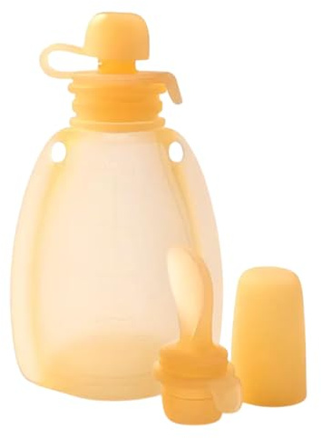 Contenitore per Latte Materno 200ml Silicone Antigoccia Per Uso Quotidiano