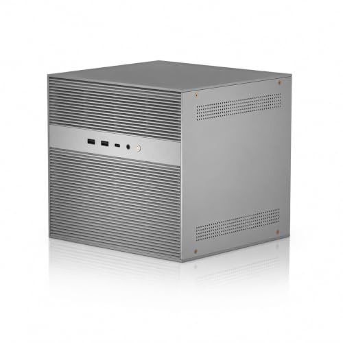 ZimaCube 2 NAS 6 Bahías Nube Privada Personal, i3-1215U 8 GB DDR5 SSD NVMe de 256 GB, 4 Ranuras M.2, Doble 2,5 GbE, Thunderbolt 4, Servidor Doméstico para Copias de Seguridad, Plex y Autoalojamiento