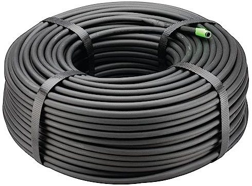 Rain Bird T22-250S Drip Irrigation 1/4 Blank Distribution Tubing, 250' Roll, Black