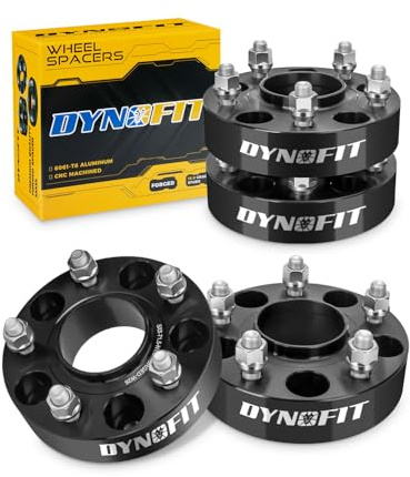 dynofit 1.5 Wheel Spacers 5x5 for 2007-2018 Jeep Wrangler JK, 1999-2010 Grand Cherokee WJ WK, 71.5mm Hub Centric 5x127 Wheel Adapters for 2005-2010 Commander XK, 1/2-20 Studs, 4Pcs Forged Spacers