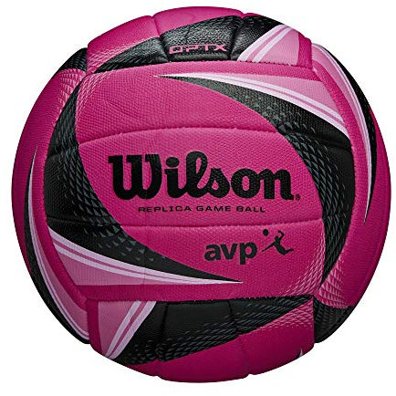 Wilson OPTX AVP Replica Beach Volleyball, Rosa