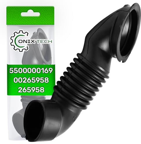 Tuyau pour Machine a Laver va du Distributeur de Détergent au Réservoir avec le Code Original 5500000169 00265958 265958 pour Bosch pour Siemens Lave Linge - Garantie 5 Ans - ONIX TECH