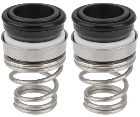OTOTEC 2 Set Guarnizioni Meccaniche Per Pompa Dell'acqua Da 14 Mm Con Molla A Spirale Singola Per Pompa Di Circolazione 155 Per Alberi Con Pompa Di Circolazione Da 14 mm Di Diametro