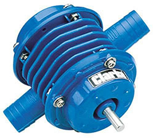 Clarke CPP3000B Drill Powered Pump, 50L/Min Flow Rate, Fits Electric Drills, Lightweight Liquid Transfer Pump