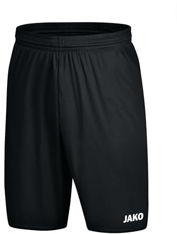 JAKO Herren Sporthose Manchester 2.0, Schwarz, XL