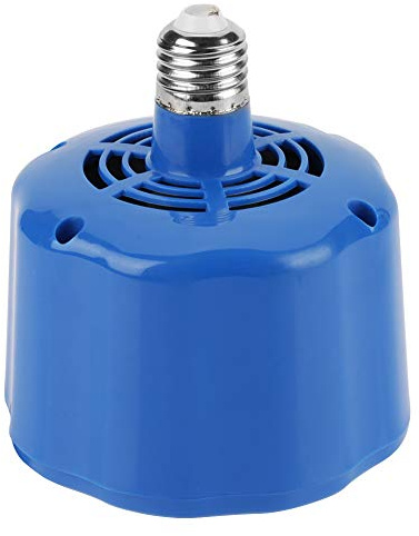 Lámpara de Calefacción para Cultivos y Animales - 100-300W, Calor para Aves de Corral, Gallinas, Patos y Ganado, Lámpara de Calor con Luz LED Suave