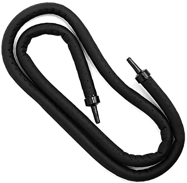 tooloflife Tubo a Bolle d'Aria per Acquario, Tubo di Gomma in plastica Tubo diffusore per Acquario Tubo Flessibile per Serbatoio Pompa Tubo per Bolle di Pesce, Doppia Testa da 75 cm