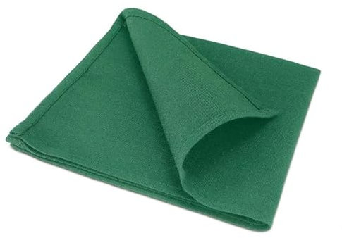 Stoffservietten Grün 25 Stück 40x40cm Baumwolle