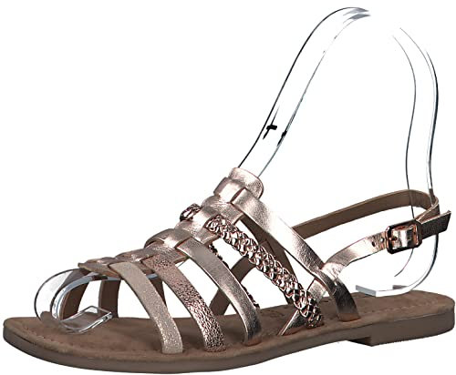 TAMARIS Damen 1-1-28159-20 Sandale, Metallic Rose, 39 EU