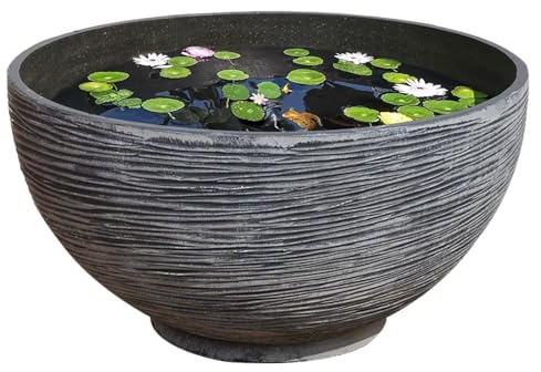 ciotola per fioriera - Exquisite Bowl Planter Garden Bowl | Fioriera per piante da esterno, ciotola per fontana unica in resina per decorazioni interne e soggiorni, famiglia, amici, tavoli da pranzo