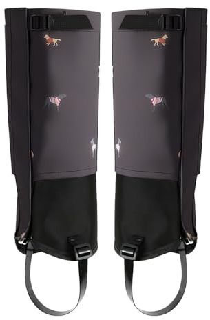 Ahuuen Hiking Gaiters - Waterproof Lightweight Covers,Children Hiking Snow Leg Gaiters,for Teens Boys Girls Children Climbing Motorcycling Snowshoeing Cycling Skiing Walking Outdoor