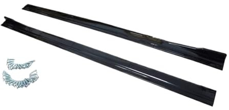 Minigonne Laterali Per BMW Serie 3 F30 F31 2012-2018 Minigonne Laterali Per Auto In ABS Verniciate In Nero Lucido Pannello Di Estensione Del Bilanciere Gonna Laterale Per Auto