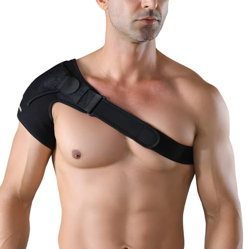 Dmrbiy Soporte De Hombro Para Mujeres Y Hombres Ajustable Adecuado Tanto Para Hombro Izquierdo Como Derecho Cómodo Y Transpirable
