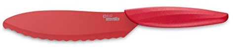 Ausonia 61304 - Coltello da Sandwich, Colore: Rosso