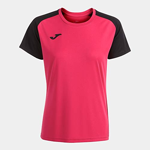 Joma Mujer Camiseta, Fucsia-Negro, S