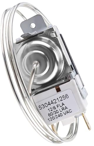 Vypart 5304421256 Refrigerator Temperature Control Thermostat Fit for Frigidaire FRT,GLR,GRT,WRT,PLH,CRTE Replace 241537103 5304421256,5304445058,241537101,5304421256