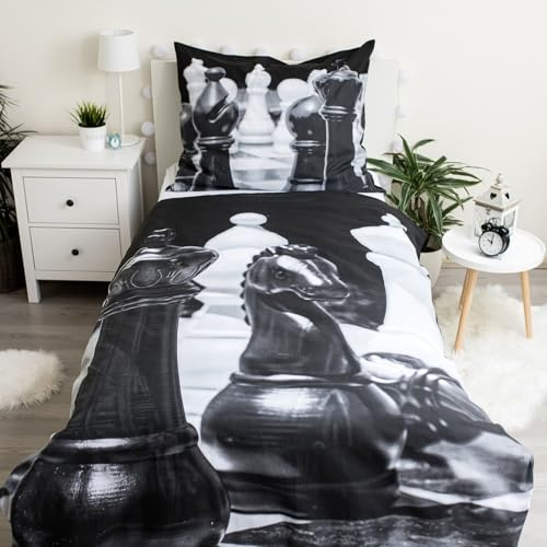 Jerry Fabrics sängkläder, barnsängkläder, 140 x 200 cm täcke, 70 x 90 cm örngott, 100 % bomull