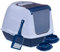 Sondermodell Flipcat 50 blau/Design 1 + extra Schaufel + 2 Näpfe