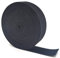Klett Kabelbinder 5 Meter Länge Klettband Rolle 20 mm Breite - schwarz - Wiederverschließbar - Frei zuschneidbar - Stabil & Wasserfest/Klett-Kabelbinder auf Rolle/Doppelseitiges Klett