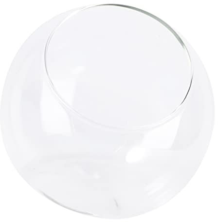 BUGUUYO Glas Hamsterhaus Transparentes Kühlnest für Kleintiere Hamster und Igel Pet Hut für Erholsamen Schlaf Ideales Glasnest für Haustiere Haustierbedarf Sommerkomfort