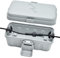 Wetterfester elektrischer Anschlusskasten,Elektrokasten für den Außenbereich, wasserdichte kabelbox,Sicherheitsbox,Outdoor Box wasserdicht for Timers, Extension Cables, Holiday Lights,grau