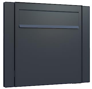 Boîte aux lettres design Latina Noir Bravios, Boite Lettre sur Pied