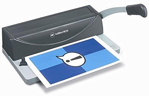 GBC 4400556 Metall-Spiralbindegerät CoilBind MC10, schwarz