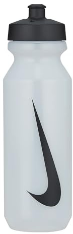 NIKE WATER BOTTLE BIG MOUTH 22oz CLEAR/BLACK