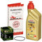 Ölwechselset passend für Yamaha MT 125, Bj. 14-15 (Typ RE11); Castrol Power1 10W-40 Motor-Öl + HiFlo Ölfilter
