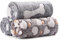 Demigeat Hundedecke Katzendecke Flauschig Waschbar für Kleine Mittlere Hunde und Katzen, 3er-Pack Weich Kuscheldecke Hund Katze für Frühling und Sommer, Haustier Hasendecke für Bett Transportbox