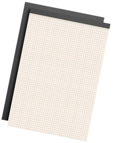 Ein 4 Quads Liniertes Millimeterpapier Block Millimeterpapier Notizbuch Mathematik Papierblock 80 Blatt Millimeterpapier Block