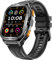 Smartwatch Herren, 1.96 AMOLED-Display, 30 Tage Akku, Dual-Frequency GPS L1+L5, 100+ Sportmodi, Herzfrequenz/ SpO2/Schlafmonitor, 5ATM Wasserdicht, Outdoor-Uhr Höhenmesser & Kompass für iOS Android