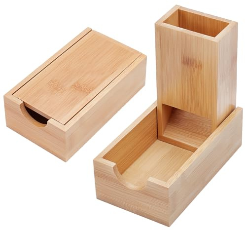 UNICRAFTALE Faltbarer Würfelturm Aus Holz Würfelbrett Faltbarer Würfelroller Würfelbox Tragbarer Tisch Organizer Für Spiele Rollenspiele Geschenkidee 14x8x4.65cm