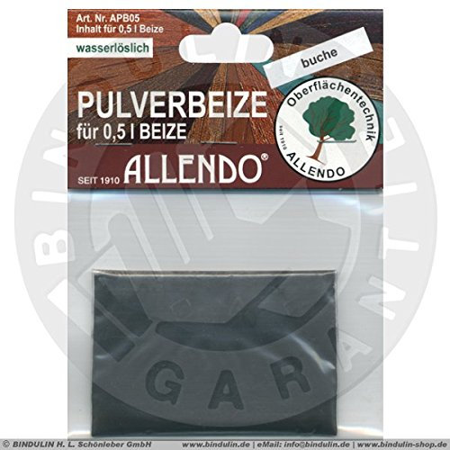 Pulverbeize (5 g Beutel) für 0,5 Liter Beize Holzton (nussbaum-hell)