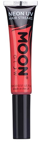 Moon Glow - Neon-UV-Maskara 15ml Rot – ein spektakulär glühender Effekt bei UV- und Schwarzlicht!