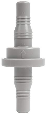 wamovo® Clapet anti-retour | 10-13 mm | Gris | Pompe à eau | Caravane, camping-car, maison