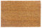 Carpido rutschfeste Kokosmatte - 80 x 100 cm Natur - Nachhaltige Naturfaser für den überdachten Außenbereich - 100% Kokos Fußmatte - Türmatte Eingang