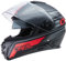 O'NEAL | Motorradhelm | Enduro Touring Adventure Street | Guter Fit, Pinlock und Bluetooth fähig, integrierte Sonnenblende | M-SRS Helmet String V.22 | Erwachsene | Schwarz Rot | Größe M