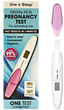 One Step Digital Pregnancy Test Fast and Easy to Use Clear Results
