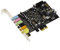 KALEA-INFORMATIQUE PCIe (PCI Express) 7.1-Kanal-Sound-Controller-Karte mit CMedia Oxygen CM8828 und CM9882A Chipsatz.