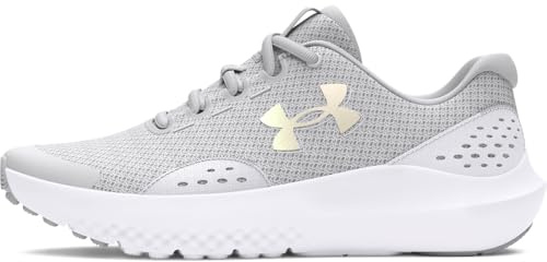 Under Armour Femme UA GGS Surge 4, Halo Gray White Iridescent, 38.5 EU