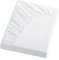 Tifschlaf Spannbettlaken 140x200cm Weiß Bettlaken - Spannbetttuch 140x200 aus Weich Mikrofaser, Betttuch Bett Laken Bezug 140 x 200 Weiss 30 cm Tiefe Tasche, Bed Fitted Sheet Bedsheet