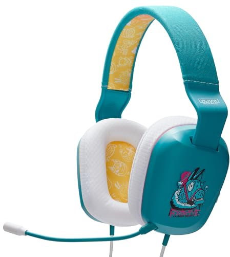 PowerA Kabelgebundenes Stereo-Headset für Nintendo Switch - Fortnite Llambro, 3,5 mm, kabelgebunden, Stereo, offiziell lizenziert