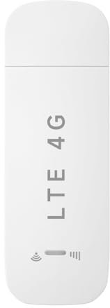 HOSAYA Tragbarer WiFi 4G WiFi Router mit SIM-Kartenslot LTE USB WiFi Modem High Speed Portable Travel Hotspot Mini Router Entsperrt 4G Dongle Plug and Play für Autos für Powerbank für Reisen