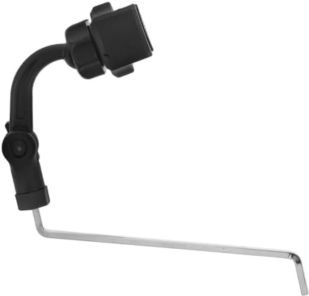 Abaodam Supporto per Telefono Sax Contralto in Abs e Acciaio Inossidabile, Design Portatile e Compatibilità Ampia per Prove e Apprendimento Musicali