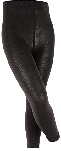 FALKE unisex niños Active Warm leggings transpirable secado rápido regulación del clima antiolores lana hilo funcional grueso térmico antisudor para la vida cotidiana 1 pieza